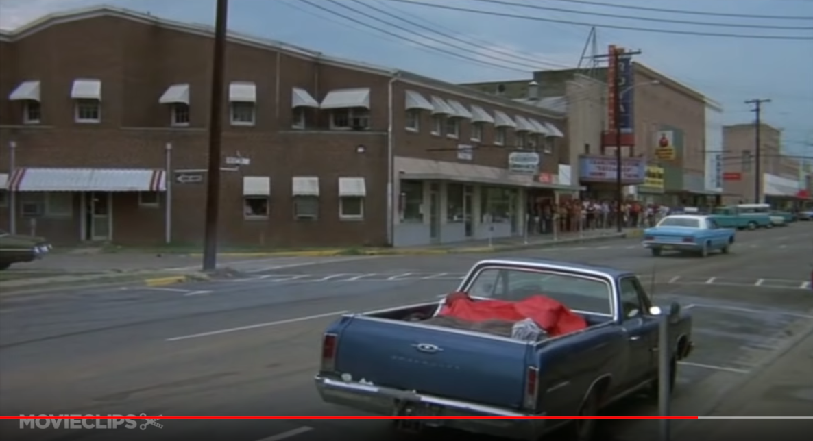 Car from movie filmed in Benton to be in the Saline County Parade Dec 2nd -