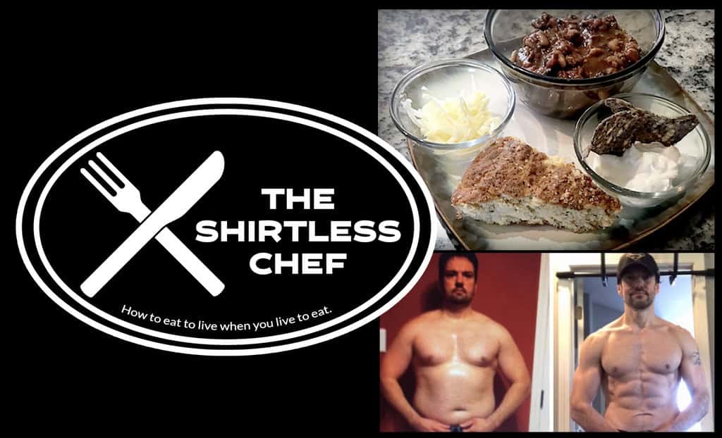 The Shirtless Chef debuts series of recipes that helped him lose 80 lbs –  Issue 1 is Cornbread - MySaline