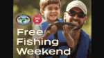 It's free fishing weekend at Jun 7-9 at Arkansas State Parks