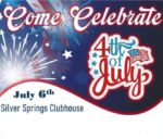 Silver Springs to celebrate Independence Day on July 6th