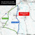 Highway 229 Scheduled to Temporarily Close in Saline County