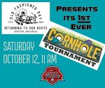 Sign up for the Cornhole Tournament at Old Fashioned Day, Oct 12th