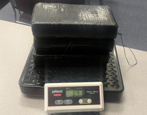 State Troopers stop Chevy and find over 8 lbs of cocaine; Texas man arrested