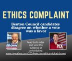 Benton Council candidates disagree on whether Commission vote was a favor