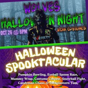 Arkansas Wolves vs Tulsa Comets + Spooktacular games & food truck October 26th