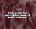 Saline County had state's highest percent of voters in 2024 General Election