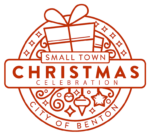 Benton's Small Town Christmas starts with tree lighting Dec 1st; includes Skating, Santa, Parade, a Run, Snowball Fight, a Giveaway & more