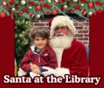 Santa is coming to the Library in all 3 locations