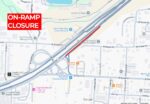 On-ramp closure Monday at South Street on Interstate 30